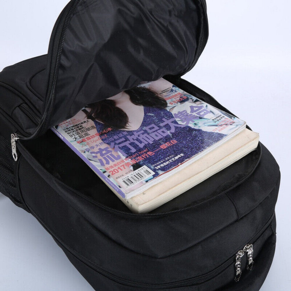 17.3 Men Women Laptop Backpack 40L Large Waterproof Rucksack Travel School Bag