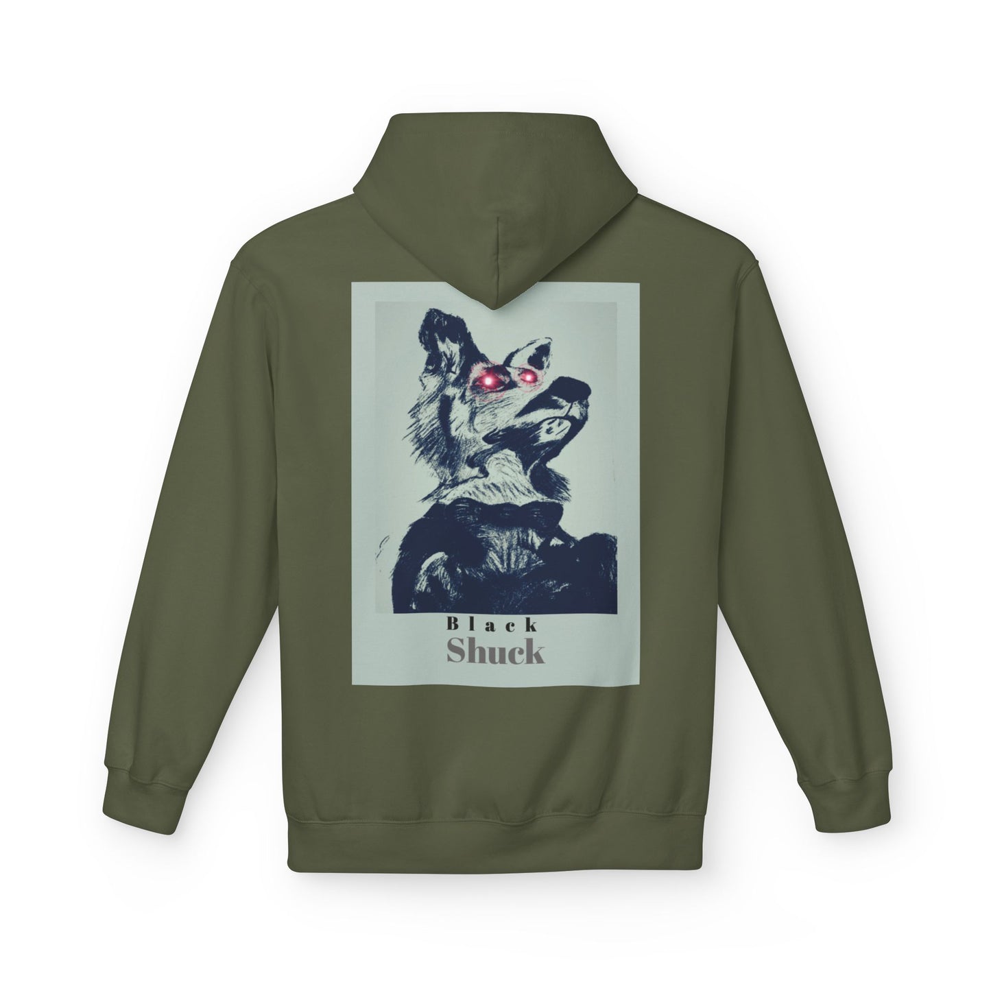 Black Shuck Red Eyes, Cozy Sweatshirt for Dog Owners, Custom Gift for Animal Lovers, Unique Birthday [...]